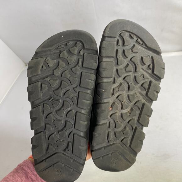 Birkenstock Kids Mogami Sandals Active Red Birko Flor Sandals Size27 US - Picture 3 of 4